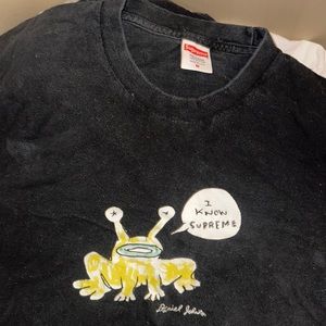supreme Daniel Johnston tee